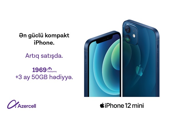 iphone-12-pro-max-ve-iphone-12-mini-azercell-ekskluziv-magazalarinda