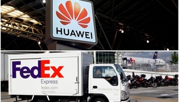 cin-fedex-i-huawei-e-qarsi-engel-yaratmaqda-ittiham-edir